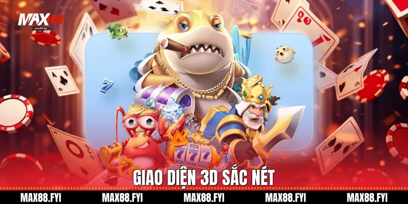 Giao diện 3D sắc nét