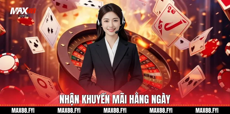 Nhận khuyến mãi hằng ngày